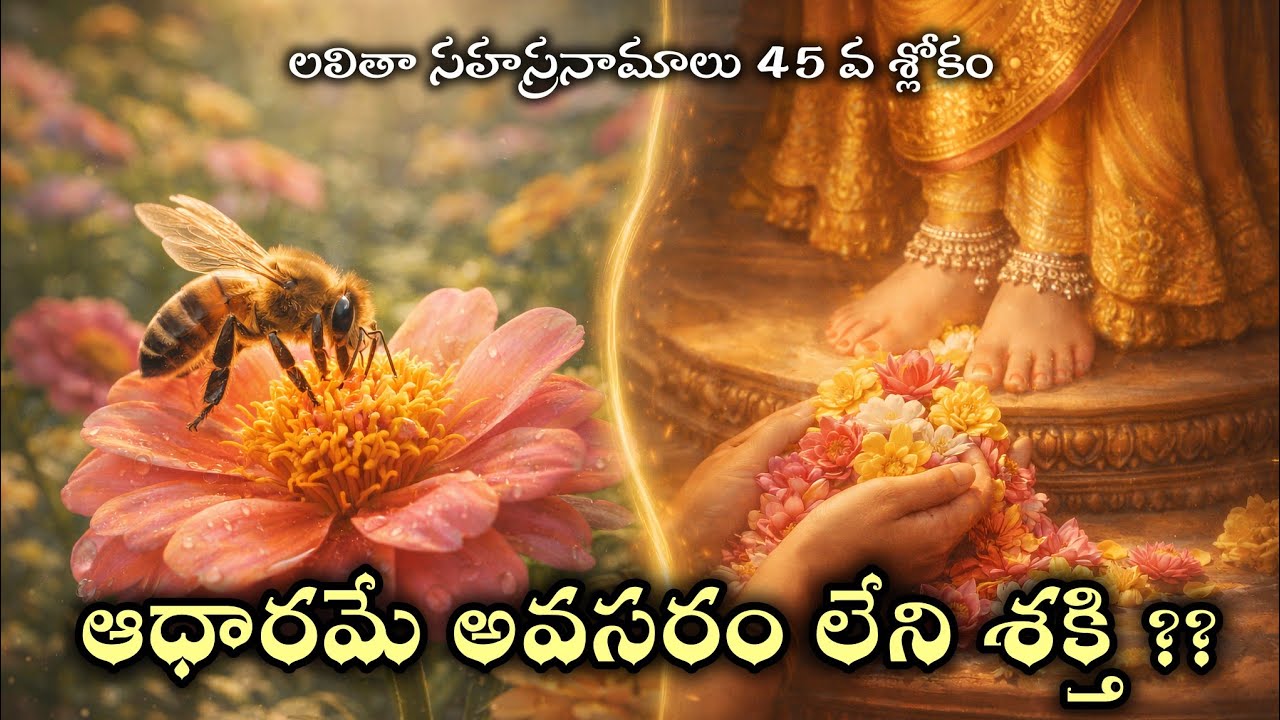 Learn Lalitha Sahasranamam//Lalitha Sahasranamam slokam 45/Lalitha Sahasranamam meaning in Telugu