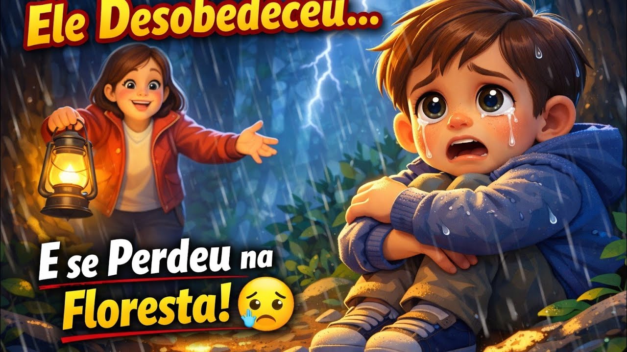 ELE NÃO OUVIU A MAMÃE E SE ARREPENDEU
