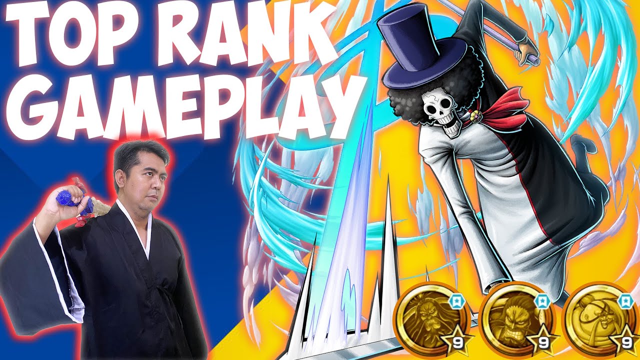 Broken COK 🔥🔥 - Gameplay Level 100 Brook Onigashima GG Banget - One Piece Bounty Rush