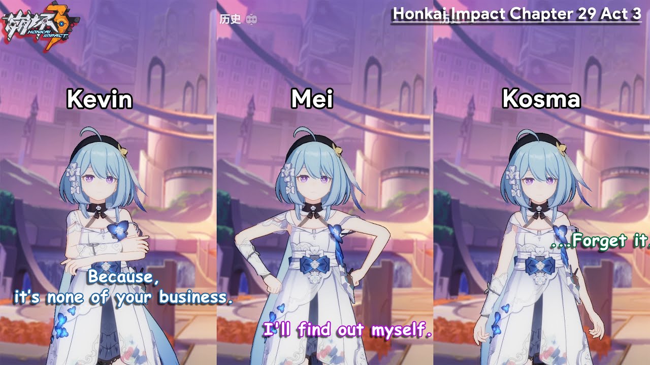 Griseo imitating everyone | Honkai Impact Chapter 29