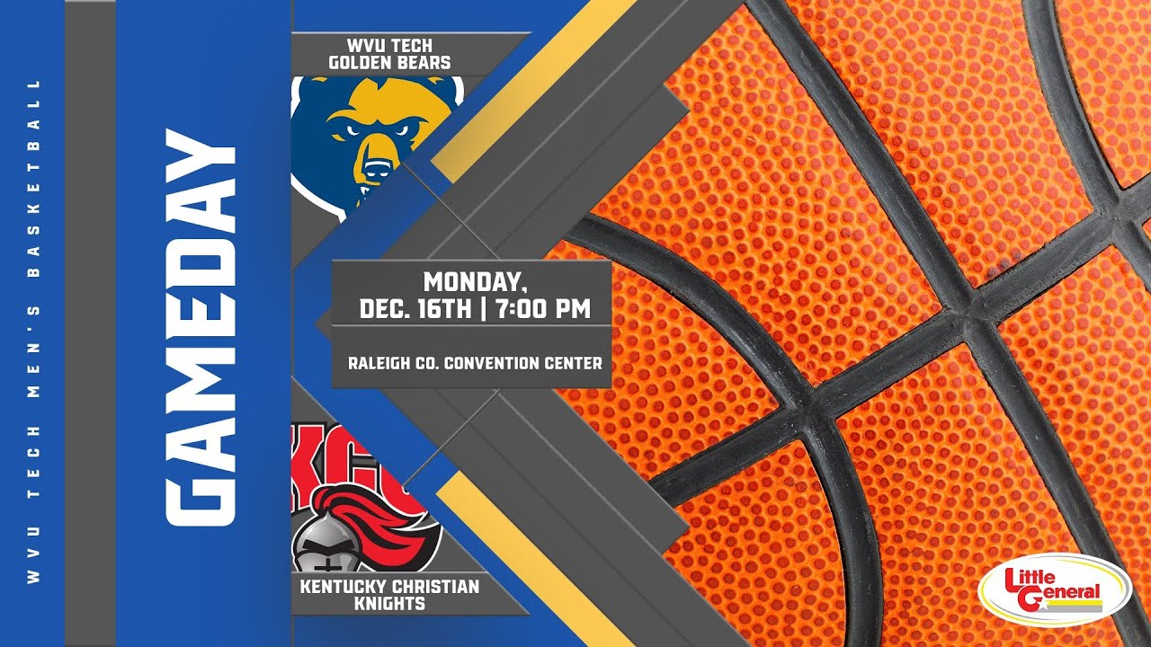 KENTUCKY CHRISTIAN KNIGHTS VS. WVU TECH GOLDEN BEARS | MEN'S COLLEGE BASKETBALL