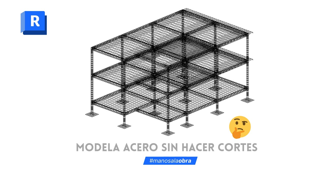 MODELA EL ACERO SIN HACER CORTES