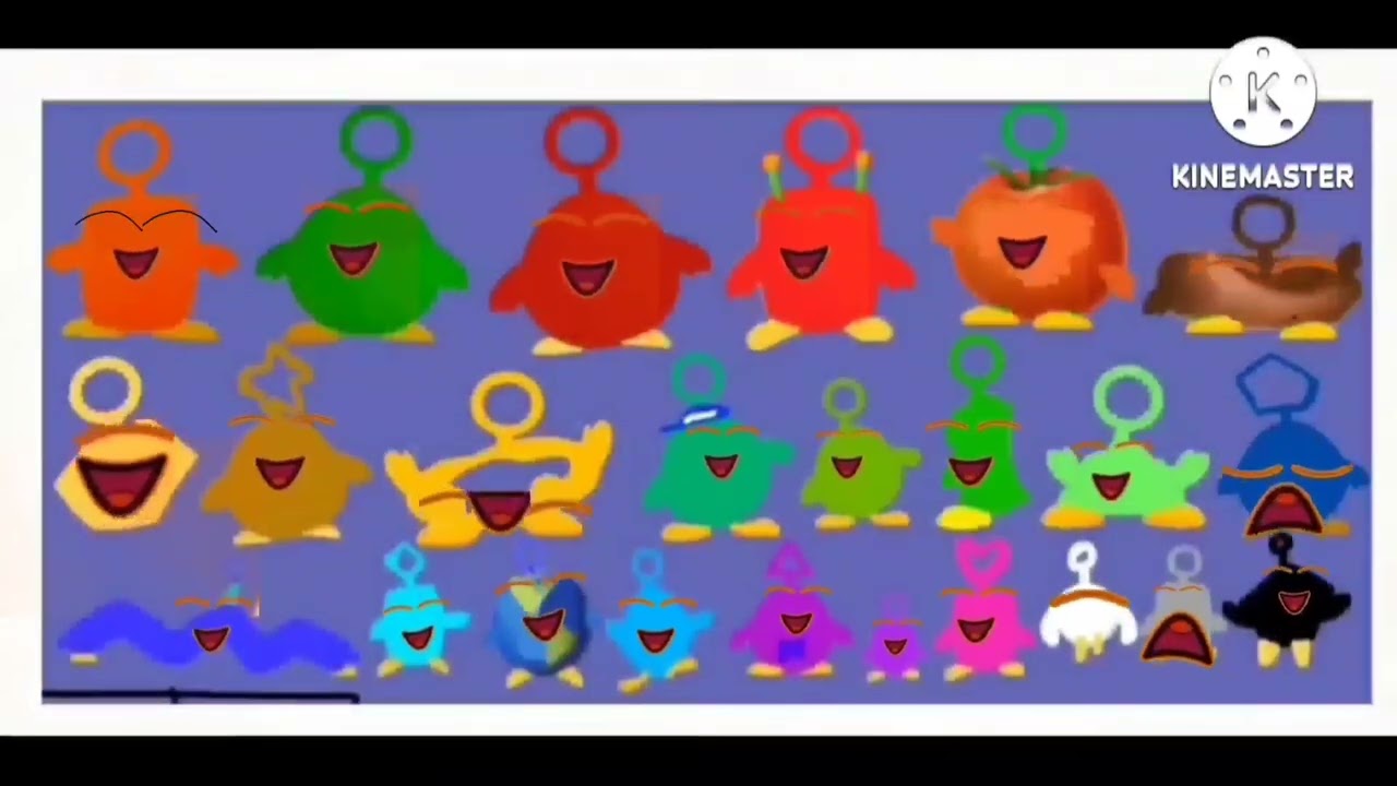 Bloop & Loop Characters Laughing