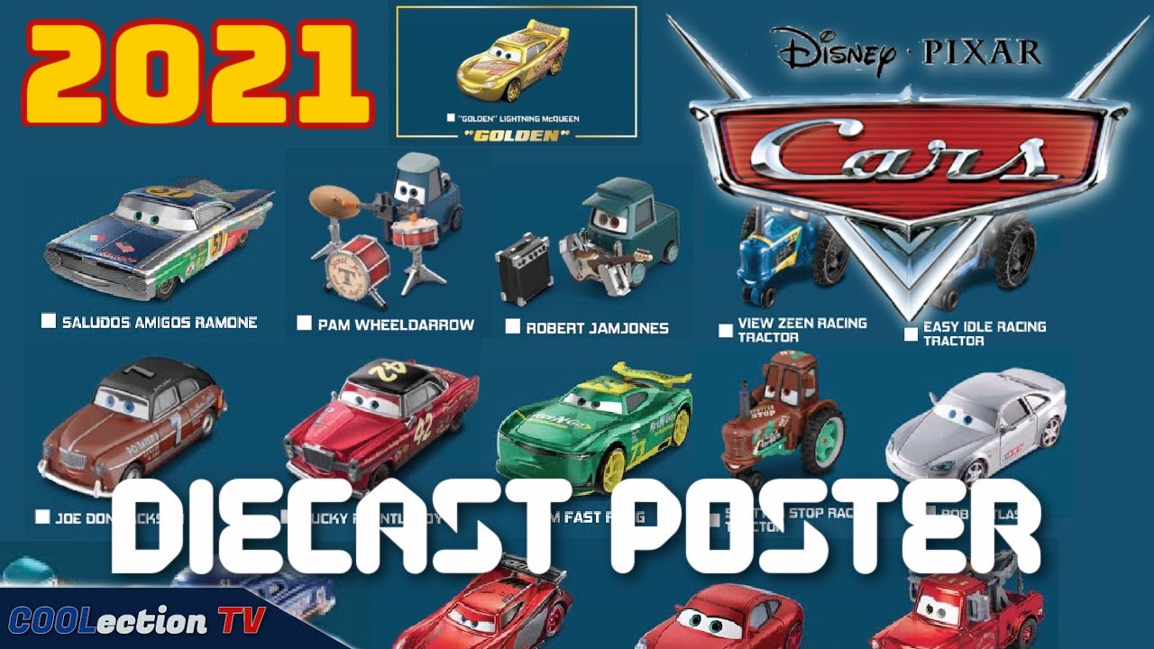 Cars Spring 2021 Full Diecast Poster Review & Discussion