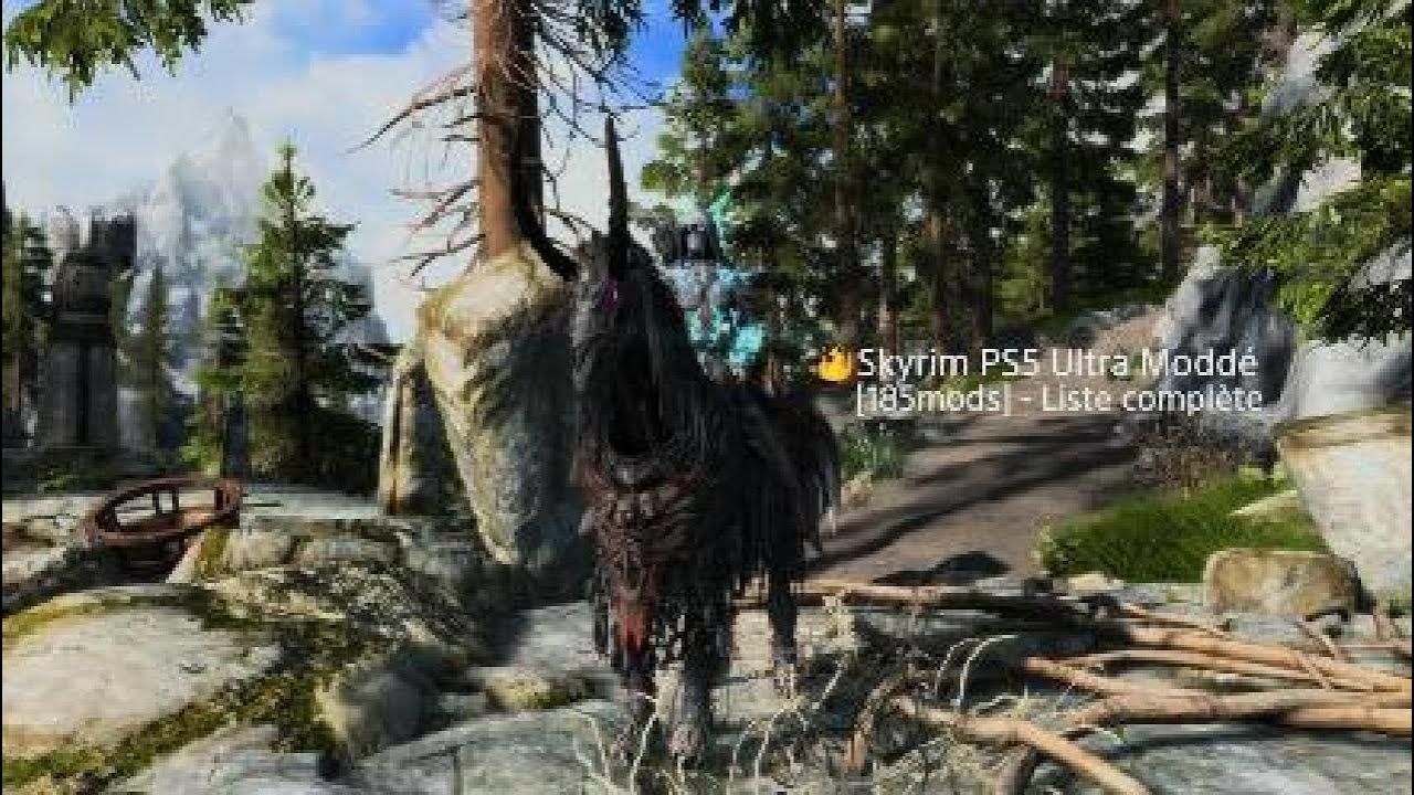 🔥Skyrim PS5 Ultra Moddé 185 mods