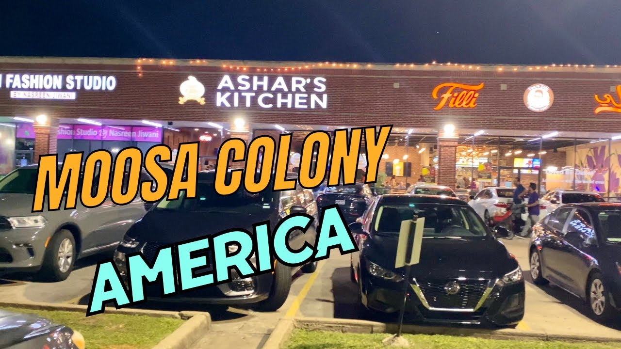 Moosa Colony |Desi food in America.