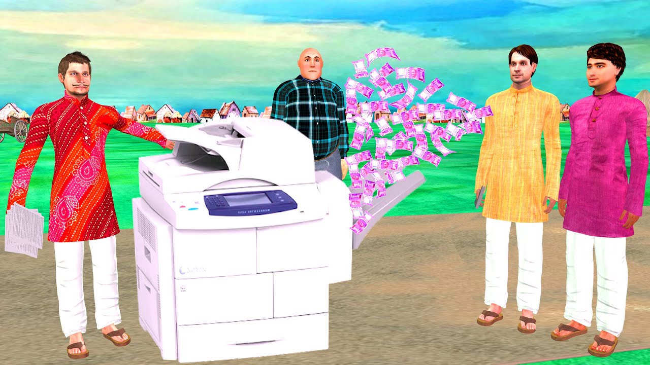ज़ेरॉक्स मशीन और छात्र परीक्षा Xerox Machine Comedy Video हिंदी कहानिया Hindi Kahaniya Funny Video