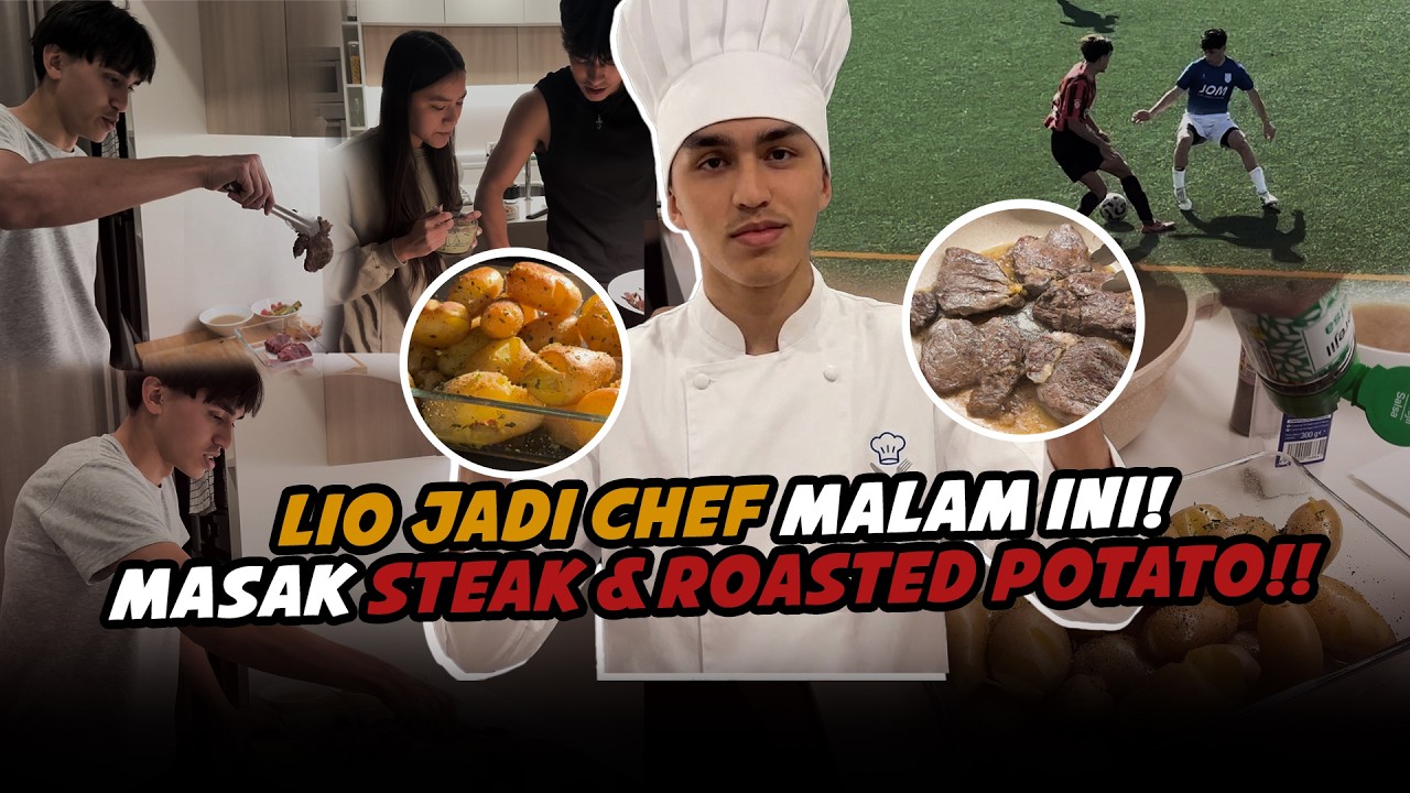 KAKAK LIO TAKE OVER DAPUR JADI CHEF!! MENANG LAGI WALAU JATUH BANGUN LAWAN KERAS!!