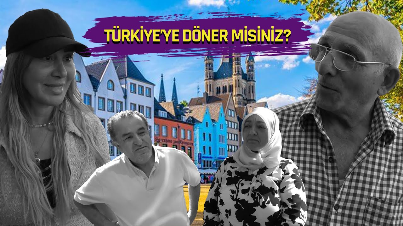 Almanya'da sorduk: Türkiye'ye döner misiniz? Avrupa #sokakröportajları