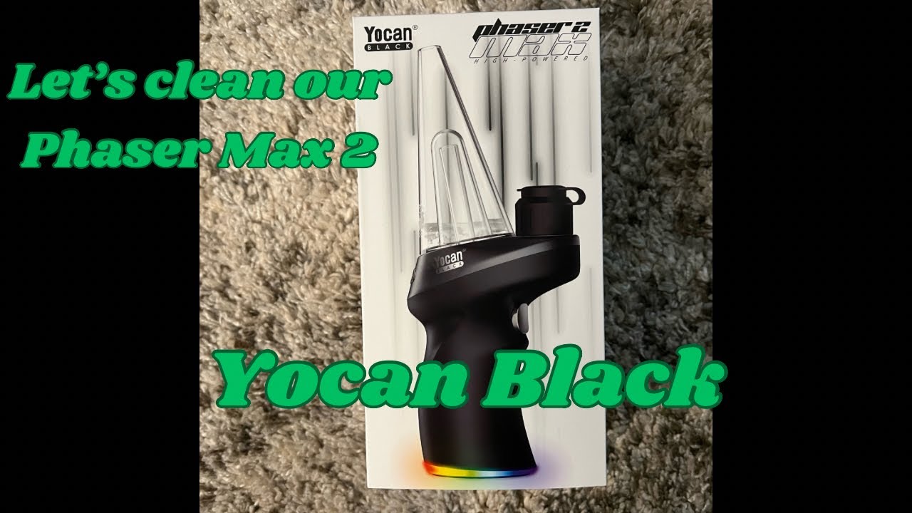 Cleaning our Phaser Max 2 from Yocan Black