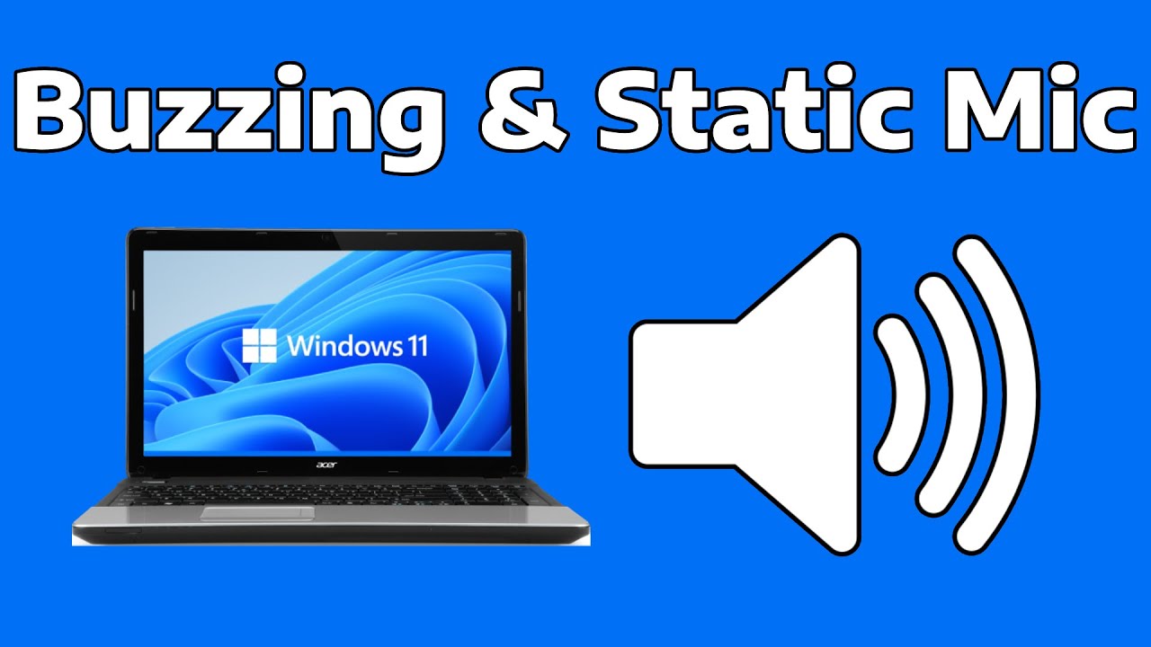 How To Remove Buzzing & Static Noise from Microphone