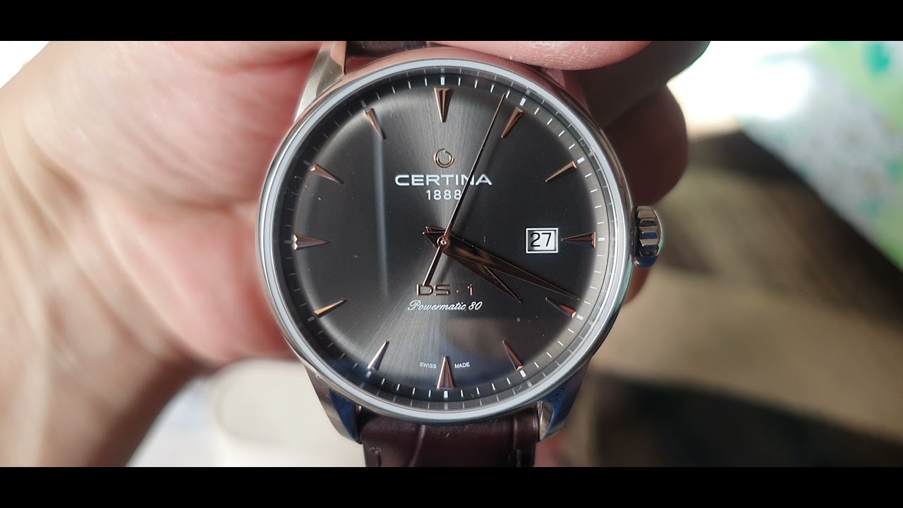 Certina DS-1 добавлена в коллекцию 2021!