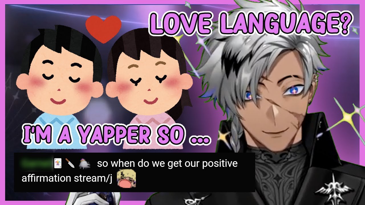 Vanta Reveals His Love Languages