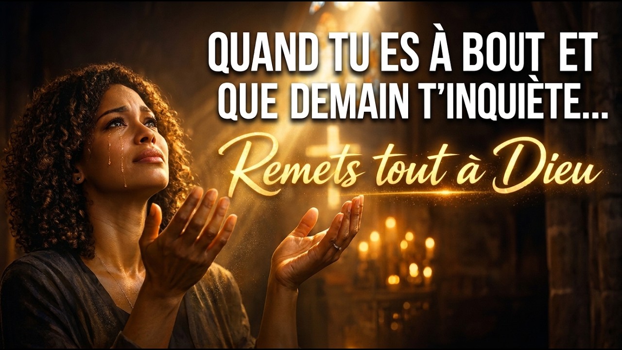 Quand Tu es à Bout et Demain T'Angoisse... Confie Lui Tout | LOUANGE ET ADORATION CHRETIENNE