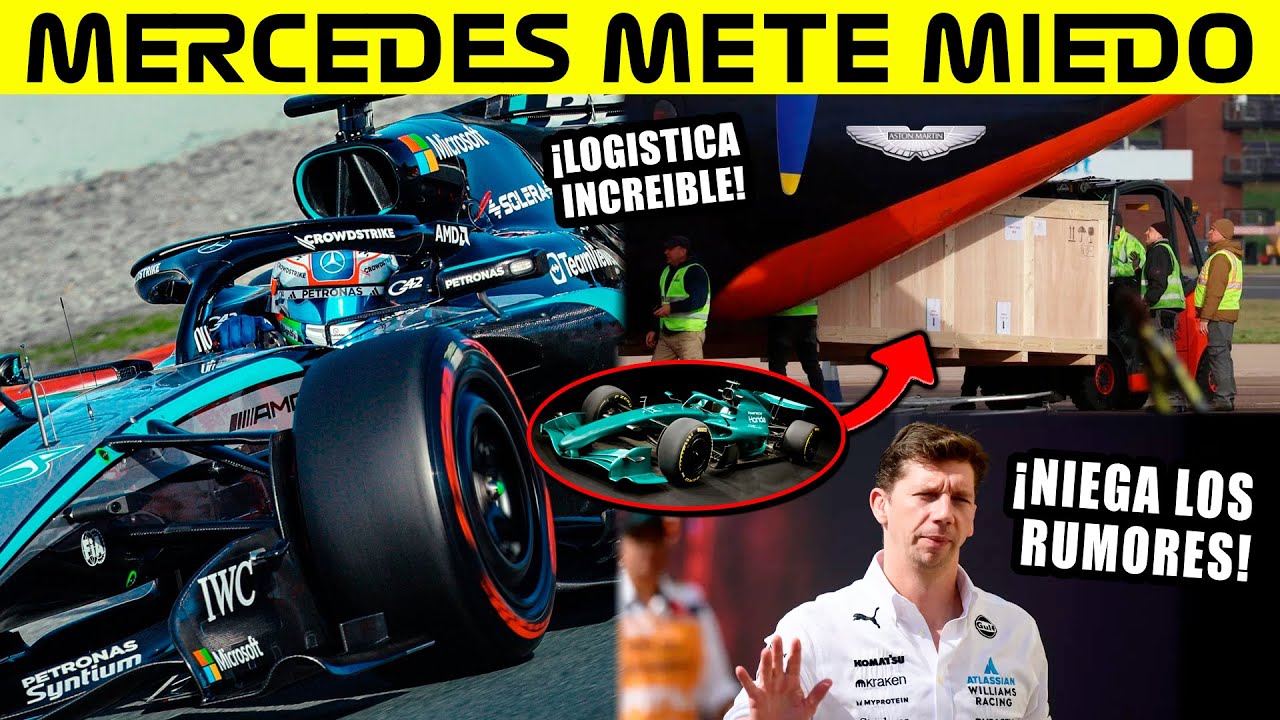 🔥ULTIMA HORA🚀 ASTON MARTIN LISTO para ESTRENAR el AMR26✅ MERCEDES METE MIEDO😱 VOWLES REVELA la REAL
