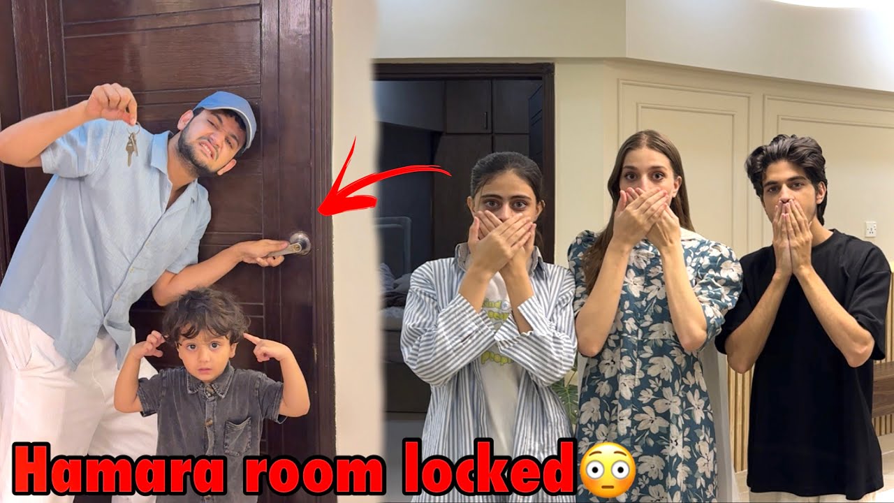 Susral wale ghar dekhne ai or hamare room ka door locked hogaya😧 