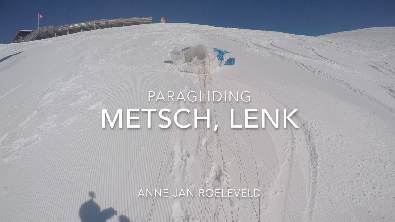 Winter Paragliding | Soaring | Metsch, Lenk, CH 🇨🇭