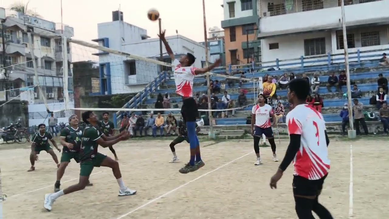 Chandanagar League Volleyball match 2026