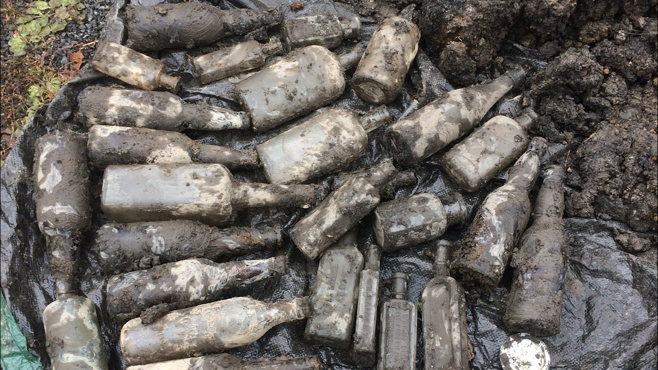 Privy loaded with bottles! 🤪