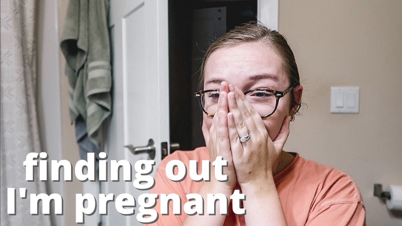 finding out I'm pregnant + telling my husband (emotional)