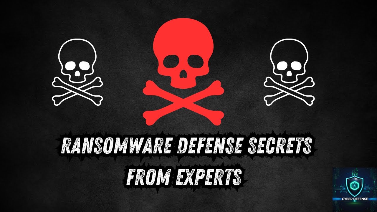 Cyber Security EXPERTS Reveal Ransomware Defense Secrets NOW!