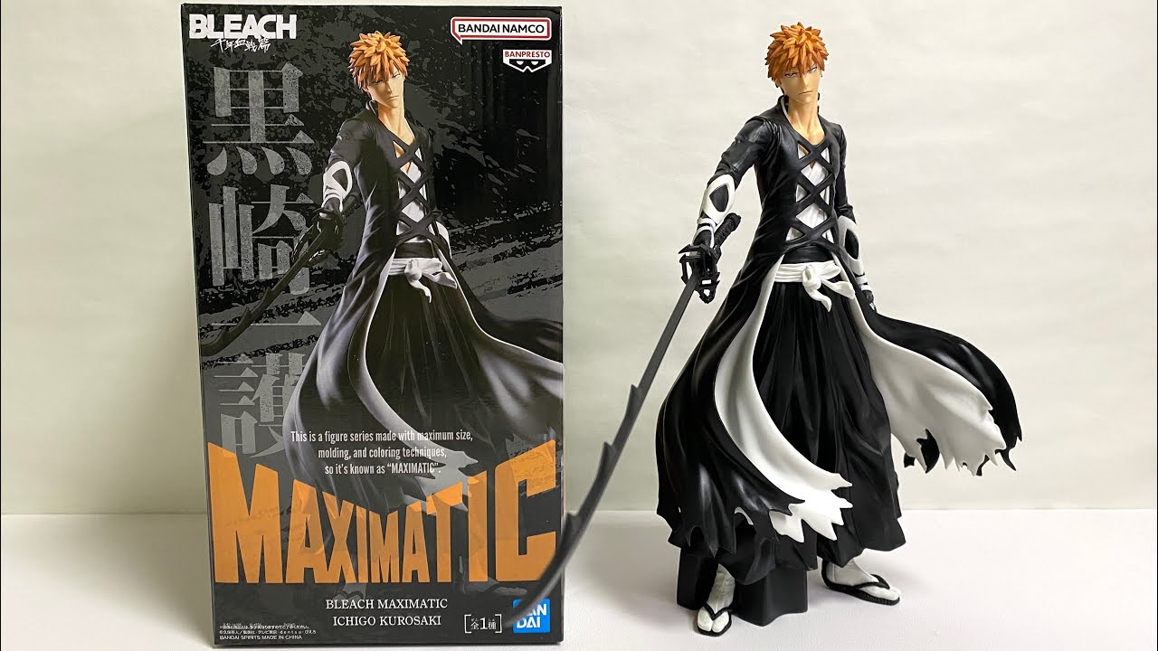 BLEACH ICHIGO KUROSAKI MAXIMATIC Figure | Unboxing & Details
