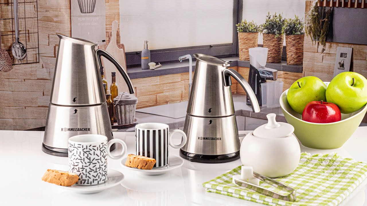 ROMMELSBACHER Espressokocher EKO 364/E und EKO 366/E ♥ Genuss für alle Sinne ♥