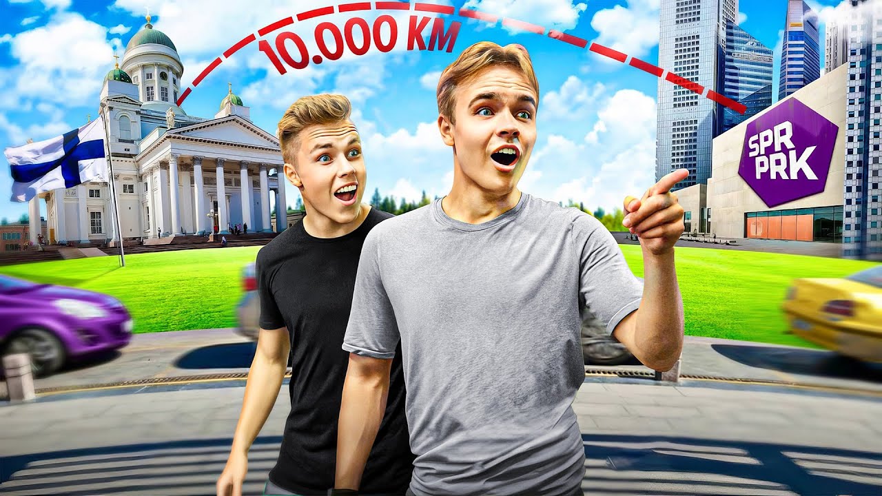Matkustin 10,000km Singaporen SUPERPARKKIIN!