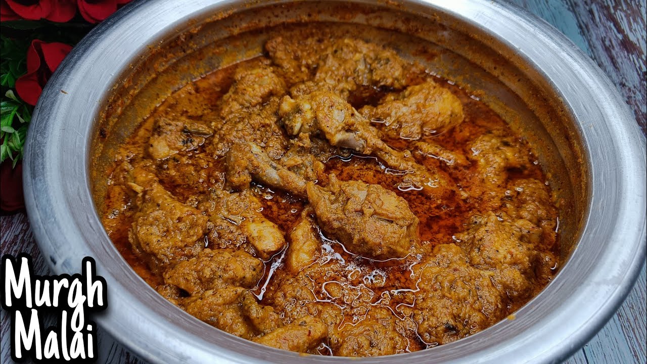 Chicken Malai Handi Recipe | Murgh Malai Curry ❤️| Mughlai Creamy Chicken Recipe | Restaurant Style