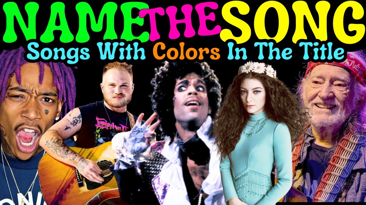 Guess The Song | Can You Fill In The Missing Color From The Title?