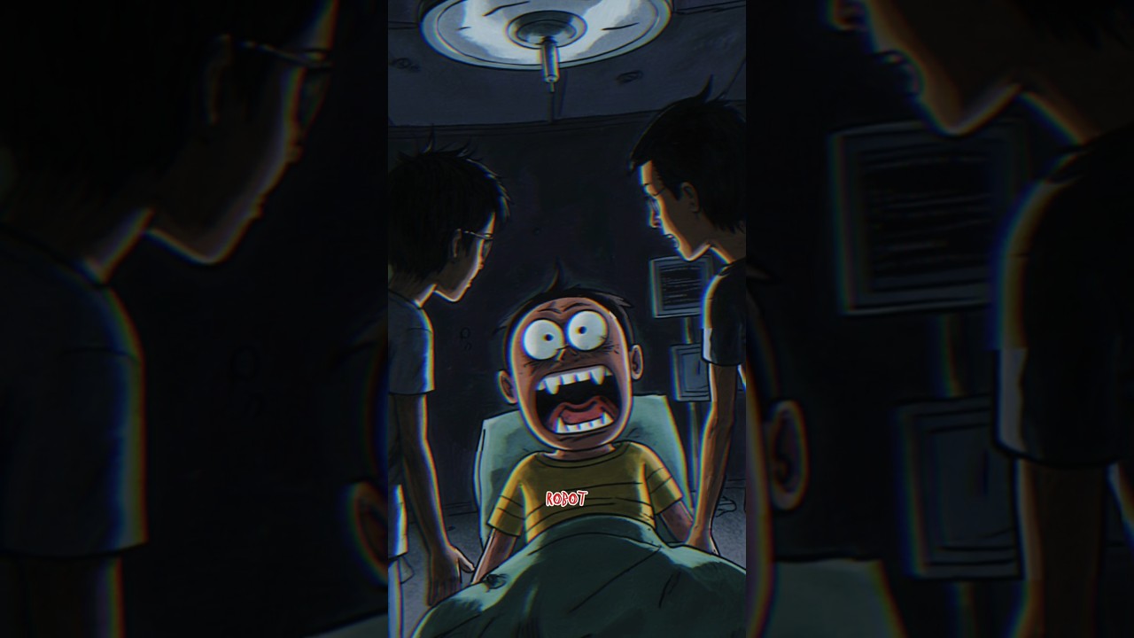 El final oscuro de Nobita #doraemon #creepypasta #misterio #terror