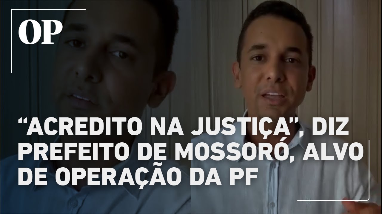 Prefeito de Mossoró, alvo de operação da PF, se manifesta em vídeo: 