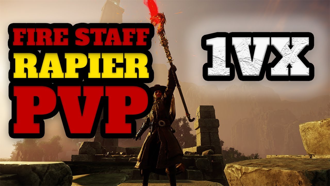 THE BEST New World Fort PvP 1vX GOD | Fire Staff/Rapier MUST SEE!