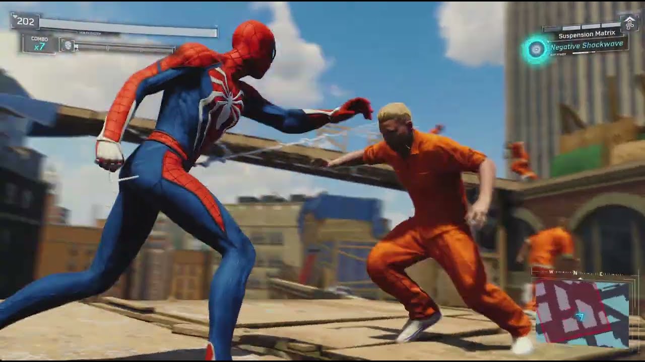 When Spiderman took down a Prisoner Camp #spiderman 