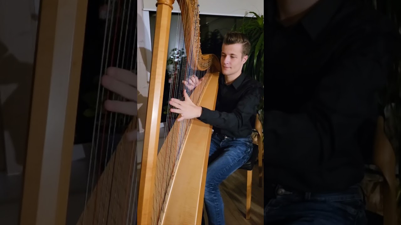 Harfe - Drei Haselnüsse für Aschenbrödel