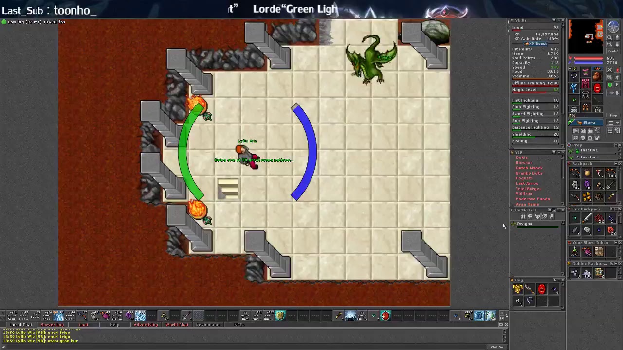 [Tibia] ED 90+ Behemoths ~ Honbra Server BR Global