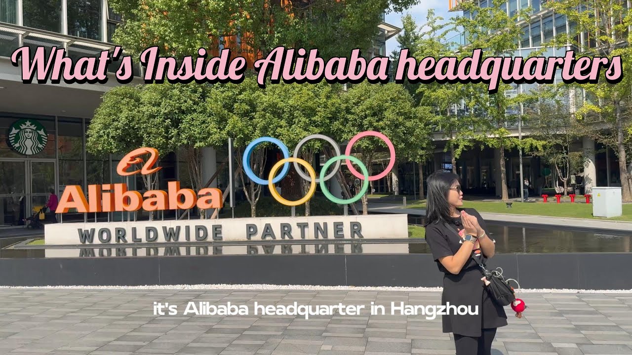 ALIBABA VLOG, VISITING ALIBABA HEADQUARTERS IN HANGZHOU