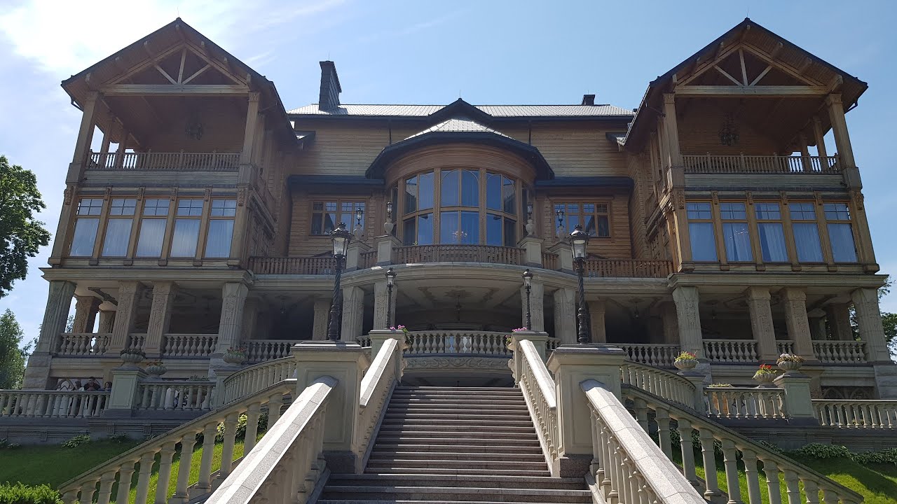 Privat House of the president of the country. Частный дом президента страны.