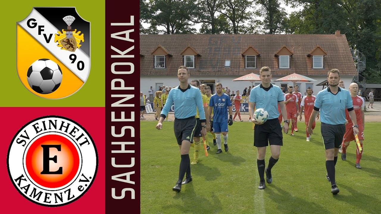 Sachsenpokal / 1.Runde /  Großenhainer FV 90 - SV Einheit Kamenz