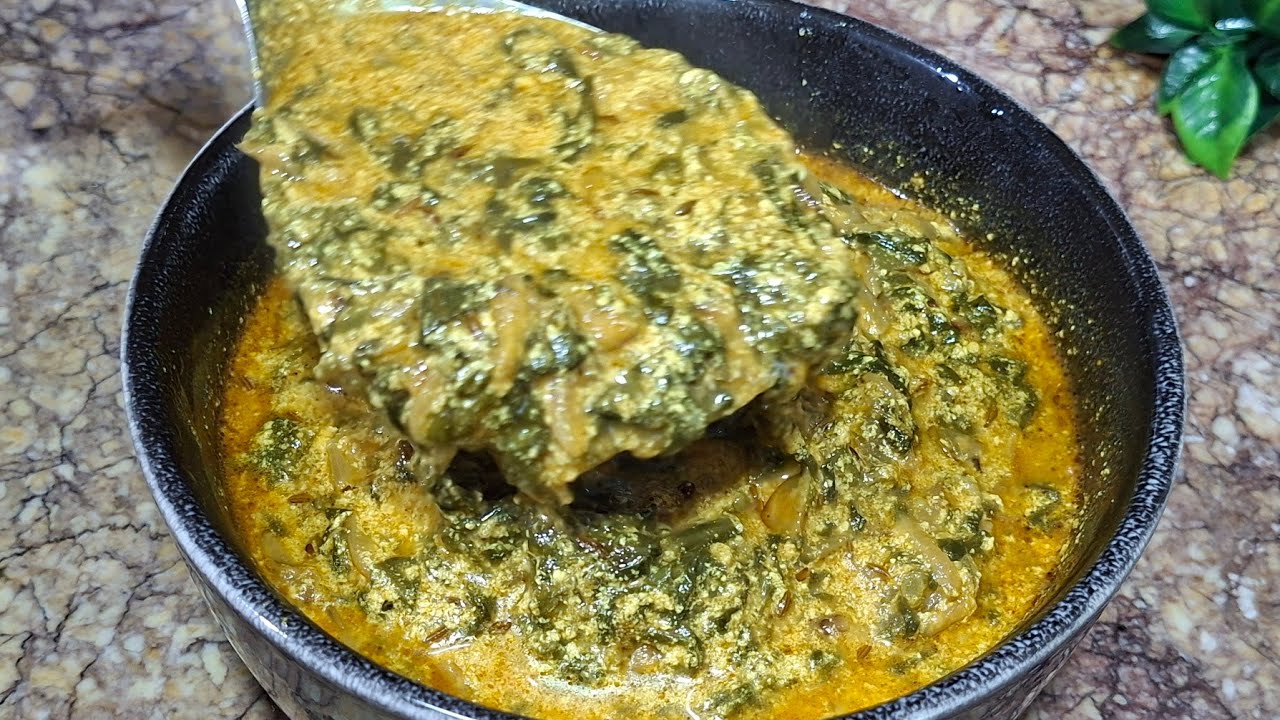 Palak Dahi Recipe | How To Make Spinach Yogurt Kadhi | Palak Kadhi Recipe |