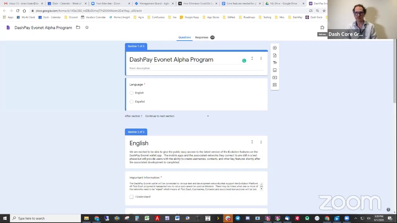 Demo of DashPay Contacts and Notifications & AMA with Product Owner Brian Foster