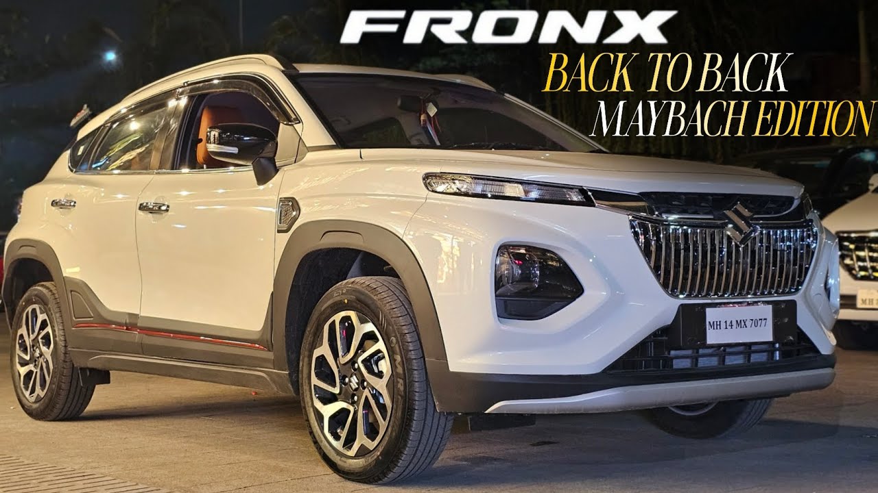 FRONX SIGMA TO ALPHA WITH MAYBACH EDITION GRILL AND M SPORTS SPOILER...!!!