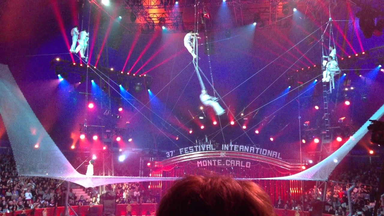 Festival International du 🎪Cirque de 🇲🇨Monte Carlo 2013 Trapézio