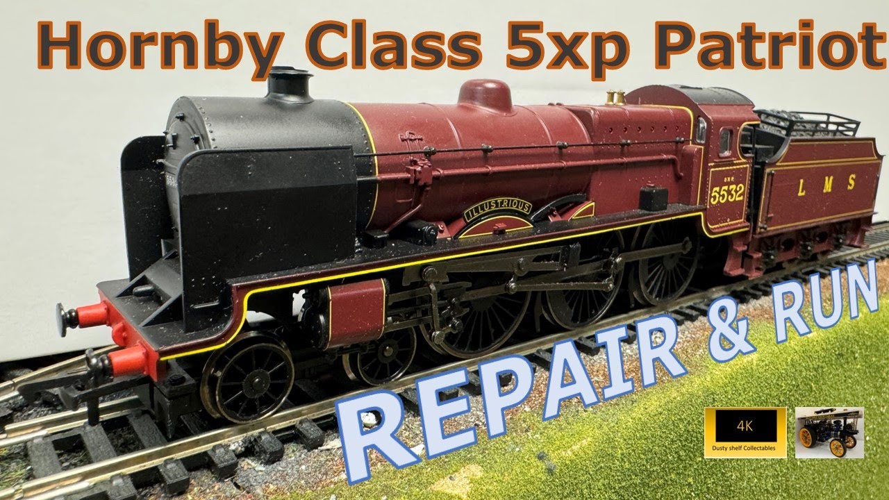 Hornby 'Illustrious' LMS   PATRIOT CLASS - A £30 Loco - Repair & Run
