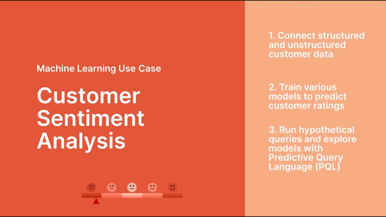 Machine Learning Tutorial: Customer Sentiment