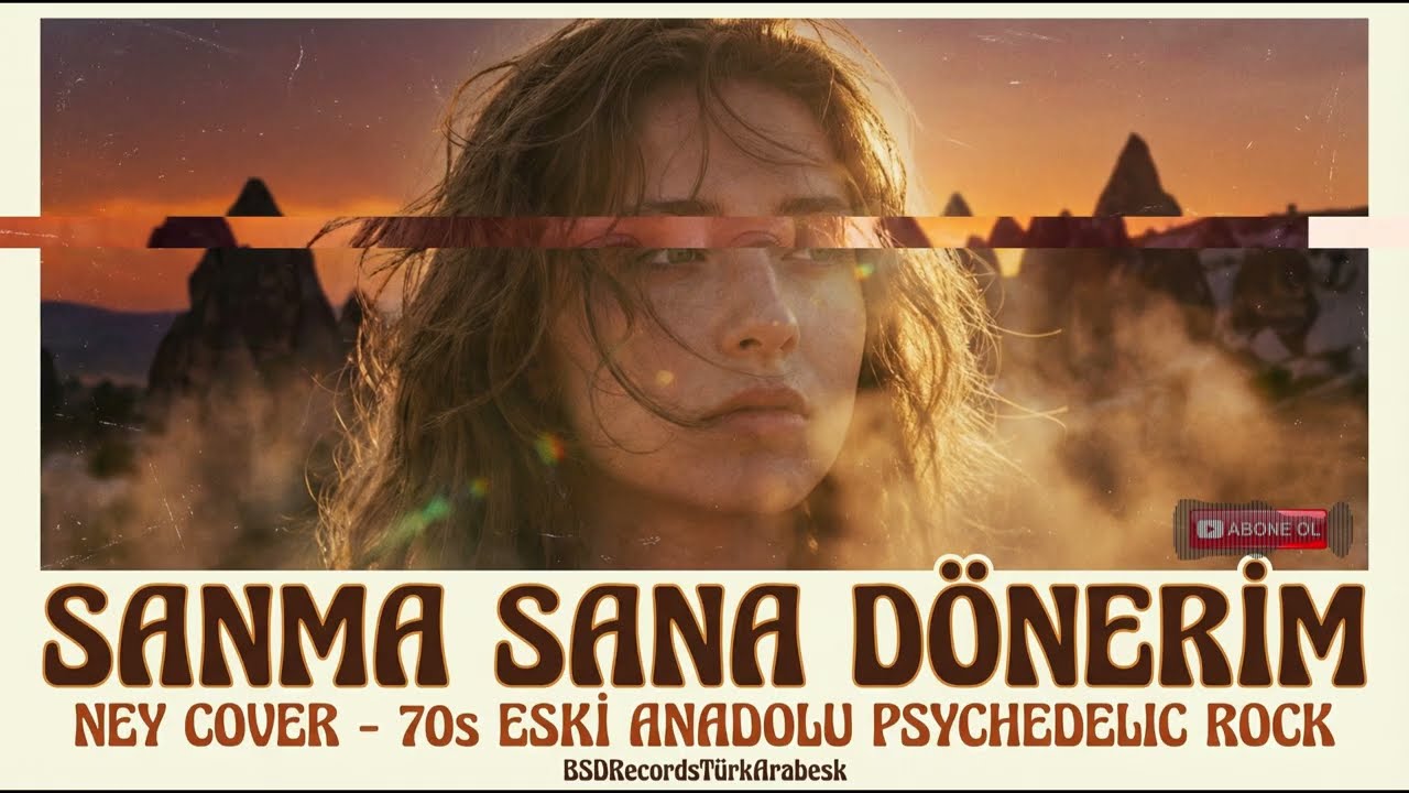 SANMA SANA DÖNERİM - Ney Cover & 70s Anatolian Psychedelic Rock #ferditayfur #anatolianrock #ney