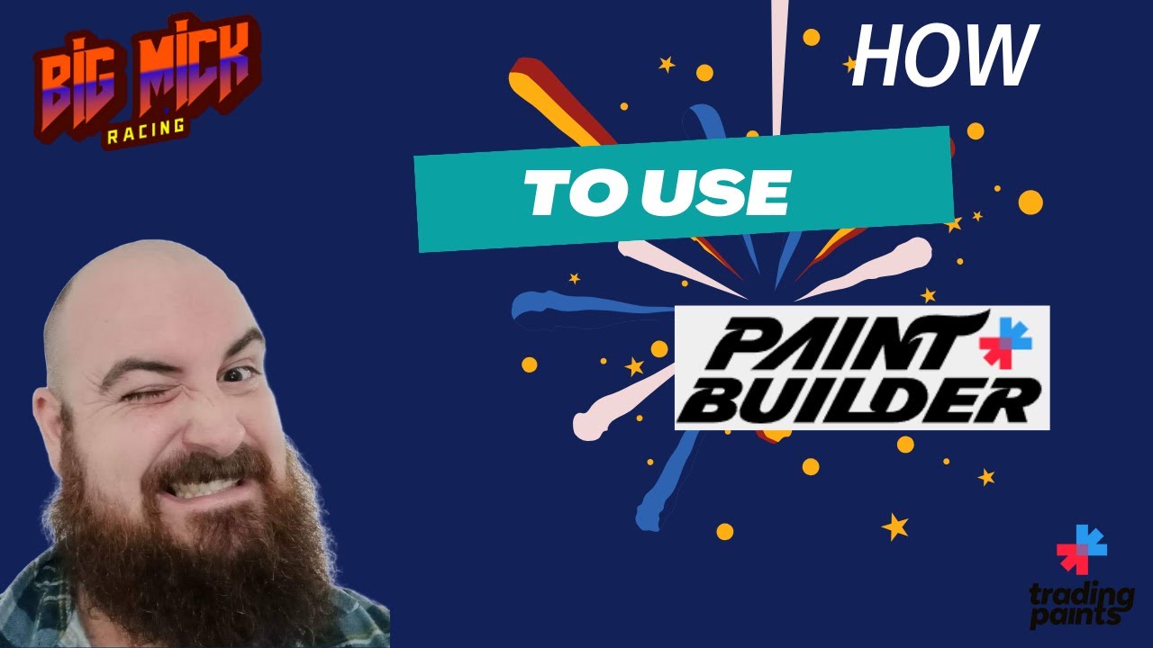 How to use Paint Builder to make custom liveries for iracing