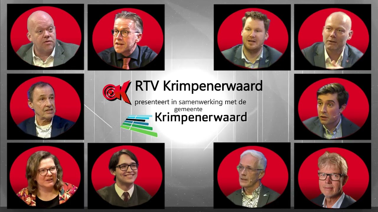 Live-uitzendingen Gemeenteraadsverkiezingen 2026