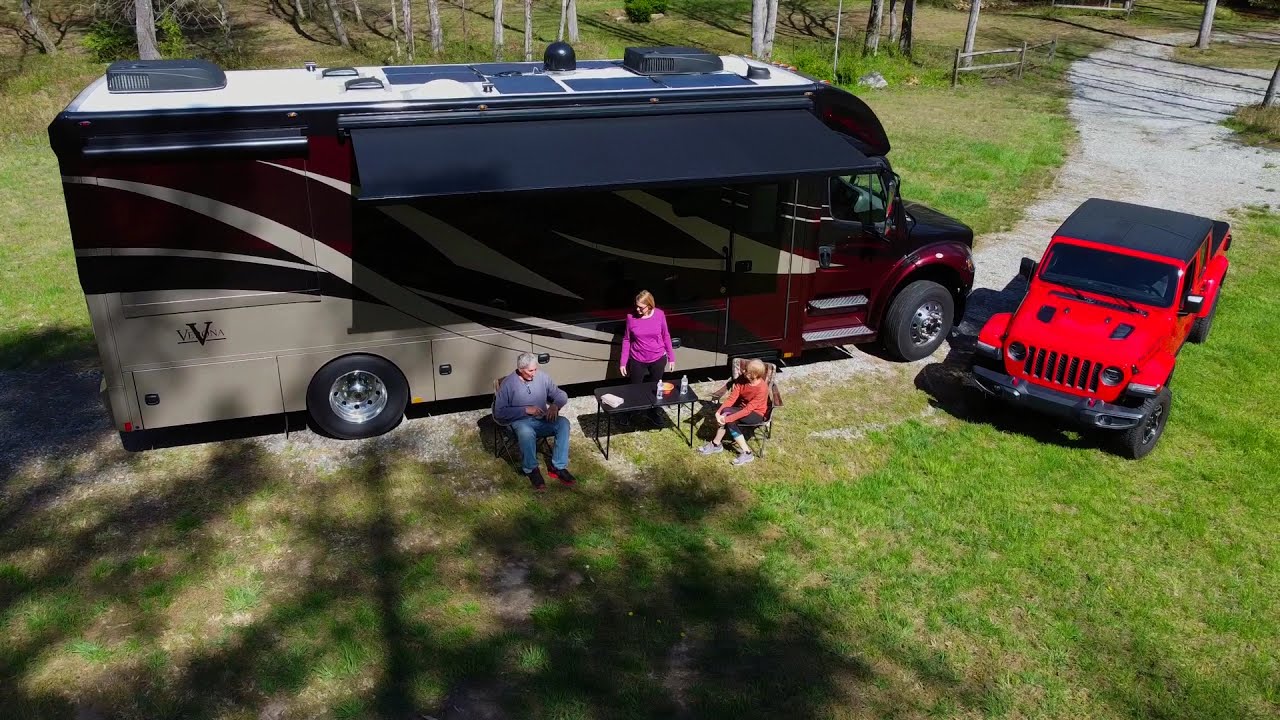 RV Solar Panel Upgrade for Lithium Battery Motorhomes - Mike Mas