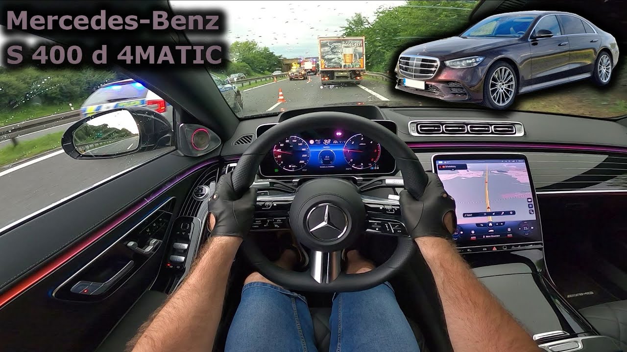 2021 Mercedes-Benz S 400 d 4MATIC | POV test drive | #DrivingCars